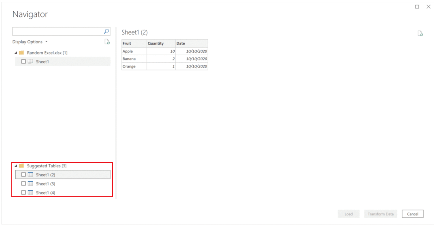 Automatische Tabellenerkennung aus Excel-Dateien 