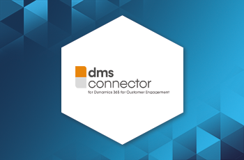 CRM DMS Connector - Drag & Drop and new features With the DMS Connector for Dynamics 365 for Customer Engagement, you bring the Microsoft Sha