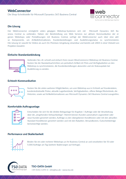 Download Factsheet Webconnector