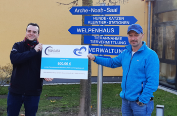 TSO-DATA Nuremberg supports animal welfare association