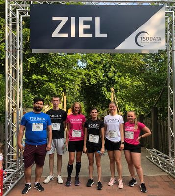 TSO-DATA läuft als Sponsor beim 9. Zoo-Charity-Lauf mit