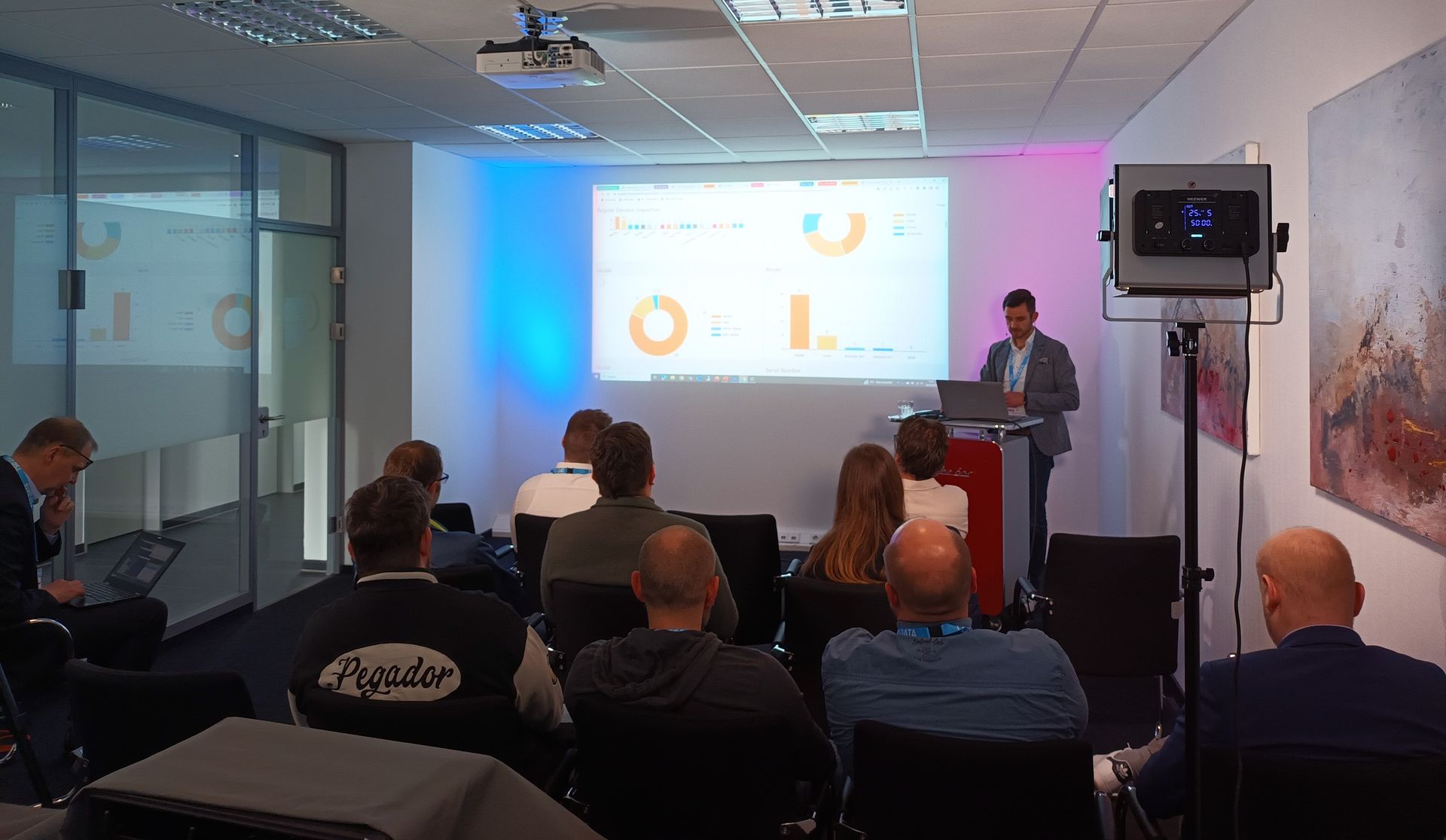 Am Donnerstag wurden Neuigkeiten rund um Microsoft Dynamics 365 (ERP und CRM) und Auswertungsmöglichkeiten mittels Business Intelligence vorgestellt, als auch das Thema Power Apps und Modern Workplace mit Microsoft 365 präsentiert
