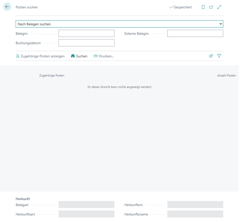 Die Funktion “Posten suchen“ in Microsoft Dynamics 365 Business Central hilft bei der Suche nach Belegen und ist jetzt auch in allen Rollencentern verfügbar