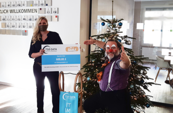 TSO-DATA Nuremberg donates to Clownprojekt e.V.