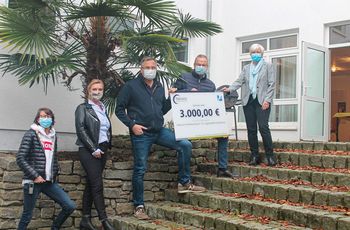 TSO-DATA donates to the "Haus am Schlehenbusch" youth welfare facility