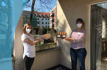 Spendenübergabe an den Ambulanten Kinderhospizdienst OS