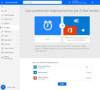 Microsoft Power Automate - Run processes automatically