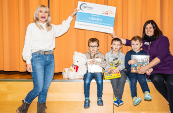 TSO-DATA Nürnberg GmbH donates to Caritas children's and youth centre Stapf