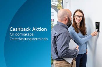 dormakaba time recording terminals cashback